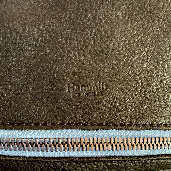 Hammitt VIP Medium & Ruched Strap in Black w/Skylight Blue Zip!! RARE!!! ✨✨ - Picture 8 of 10